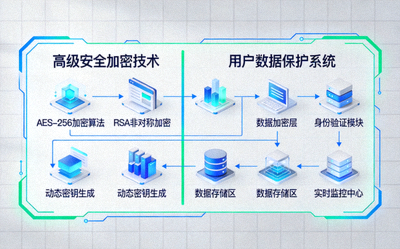 C7娱乐平台高级安全加密技术与用户数据保护系统示意图